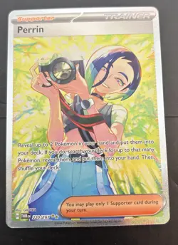 Perrin 220/167 Twilight Masquerade Special Illustration Rare NM Pokemon TCG - Image 1