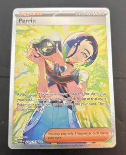 Perrin 220/167 Twilight Masquerade Special Illustration Rare NM Pokemon TCG - Image 3