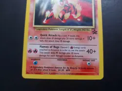 Pokemon - Arcanine 6 Black Star Promo - Image 3