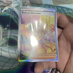 Bianca's Devotion NM SIR Temporal Forces 209/162 Pokemon TCG INK dot error - Image 4