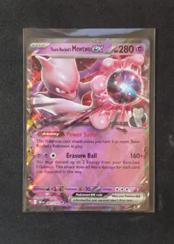 Pokemon TCG Team Rocket's Mewtwo EX 081/182 Destined Rivals - Image 1