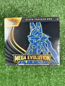 Pokemon Mega Evolution Lucario ETB Elite Trainer Box New & Sealed ✅ Fast Ship 🚚 - Image 1