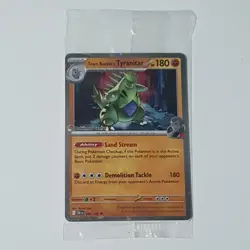 Team Rocket’s Tyranitar 096/182 96/182 Promo Pokemon Center Stamp Sealed - Image 1