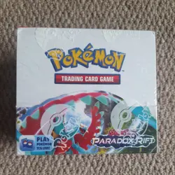 Pokemon TCG Scarlet & Violet Paradox Rift Booster Box 36 x Packs New Sealed - Image 1
