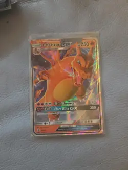 Pokemon Karte - Charizard GX SM211 Sun and Moon Black Star Promo Englisch - Image 1