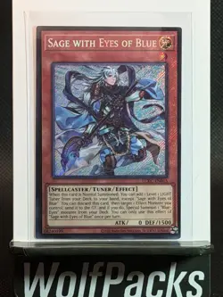 Legendary Collection Kaiba Unlimited - Sage With Eyes Blue LCKC-EN015 Secret - Image 1