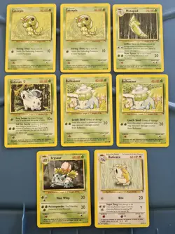2002 Legendary Collection 8 Card Lot Pokemon TCG - Image 1