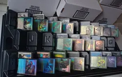 500 Magic the Gathering bulk lot with foils and showcase (no basic lands) - Image 1