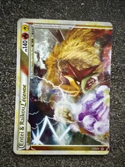 ENTEI ET RAIKOU LEGENDE - POKEMON 90/95 HGSS HS DECHAINEMENT FR - Image 1