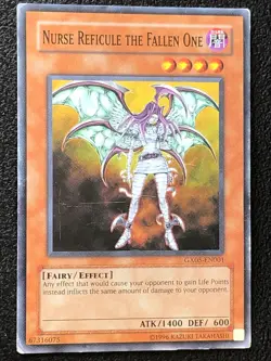 Nurse Reficule the Fallen One GX05-EN001 Super Rare Unlimited Edition - Image 1
