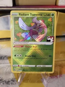 Radiant Tsareena Pokemon Prize Pack Series 3 Promo Pokemon Card NM/LP - Image 1