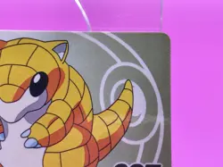 Sandshrew Pokemon Anime Mini Card Nintendo very rare Japanese Japan No.027 F/S - Image 5