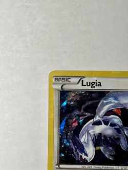 Lugia Cracked Ice Holo 78/124 - XY Fates Collide Pokemon TCG Card - Legendary MP - Image 2
