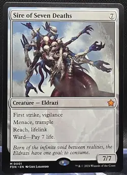 Sire of Seven Deaths #1 Foundations Regular Mythic - Image 1