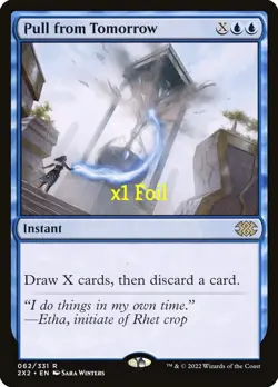 MTG Foil Double Masters 2022 2X2 Pull from Tomorrow MINT - Image 1