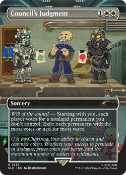 MTG - Council's Judgment (Rainbow Foil) [Secret Lair Drop Series] Foil - Image 1