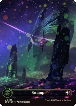MTG - Swamp - Galaxy Foil - Edge of Eternities - Magic the Gathering - Image 1