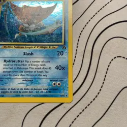 Kabutops 6/75 Rare Holo Neo Discovery WOTC Pokemon TCG Vintage MP/HP - Image 3