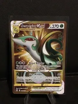 Serperior VSTAR 210/195 - SWSH: Silver Tempest Secret Rare - Pokemon TCG (NM) - Image 1
