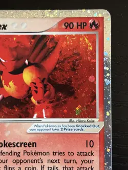 2003 Pokemon TCG Magmar ex Holo Rare Ruby & Sapphire 100/109 LP/NM - Image 4