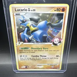 Lucario GL LV. 32 #8/111 Pokemon TCG Diamond & Pearl Mysterious Treasures - Image 1