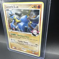 Lucario GL LV. 32 #8/111 Pokemon TCG Diamond & Pearl Mysterious Treasures - Image 2
