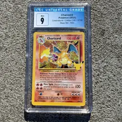 2021 Pokemon Celebrations Charizard #4/102 Classic Collection Holo CGC 9 - Image 1