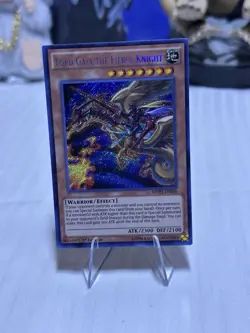 LORD GAIA THE FIERCE KNIGHT SECRET RARE HOLO YU-GI-OH MVP1-ENS50 NEAR MINT - Image 1