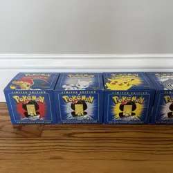 New Sealed Pokemon 23k Burger King Gold Plated Trading Card Set Blue Lot Of 6 - Image 5