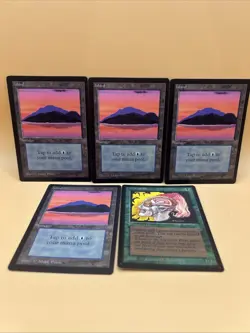 Magic: The Gathering Set Of 5 Cards - Image 1