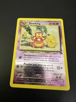 Slowking 14/18 Southern Islands 2001 Pokemon Card Reverse Holo Rare NM - Image 1