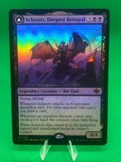 Mtg, Aclazotz, Deepest Betrayal , The Lost Caverns Of Ixalan, Mint Foil . - Image 1