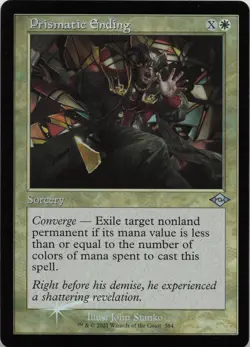 Prismatic Ending (Retro Frame) - FOIL - U Modern Horizons 2 384 - MTG - Image 1