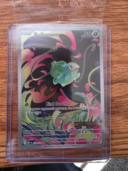 Bulbasaur 133/132 Pokemon Mega Evolution Stamped Promo - Image 1