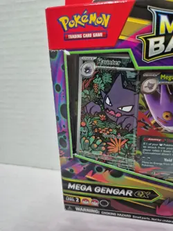 Pokemon TCG Mega Battle Deck Mega Gengar Ex Factory Sealed Brand New Sealed - Image 2