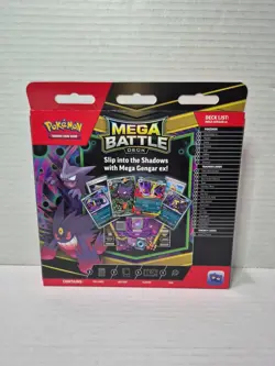 Pokemon TCG Mega Battle Deck Mega Gengar Ex Factory Sealed Brand New Sealed - Image 3