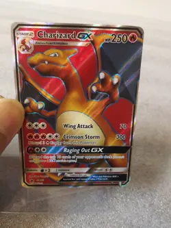 2017 POKEMON BLACK STAR PROMO CHARIZARD GX #SM60 HOLO FOIL - Image 2