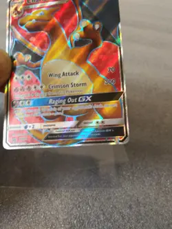 2017 POKEMON BLACK STAR PROMO CHARIZARD GX #SM60 HOLO FOIL - Image 3
