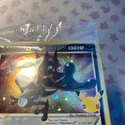 Pokemon TCG Greninja Gold Star SWSH144 Generations Set Sealed Promo **SWIRL** - Image 5