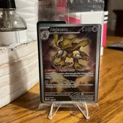 Pokemon TCG Alakazam Mega Evolution Promo Holo Sealed - Image 1