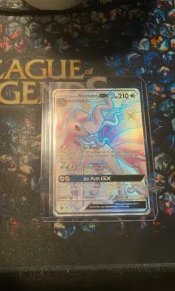 Alolan Ninetales GX Shiny Full Art SV53/SV94 Hidden Fates Pokemon TCG - Image 1