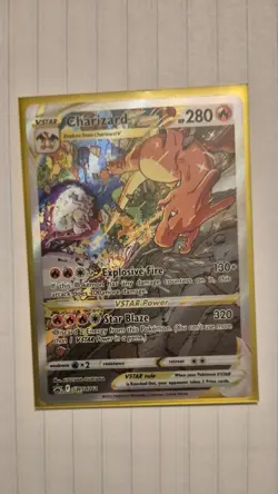 Pokemon TCG Charizard SWSH260v SWSH 261 VMAX And SWSH262 VSTAR PROMO TRIO SET - Image 4