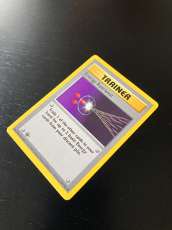 Pokemon Base Set 1st Ed Trainer Energy Retrieval 81/102 EX/Lightly Played - Image 2