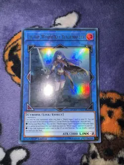 YuGiOh! Lib The World Key Blademaster DUOV-EN023 Ultra Rare 1st Ed - Image 1