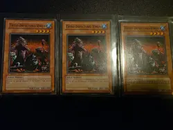 3× Yu-Gi-Oh Tribe-Infecting Virus, Common SD4-EN007 Playset - Image 1