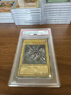 Red Eyes B. Dragon LOB PSA 9 Original Print Rare #070 Yugioh 2002 FREE SHIP - Image 1