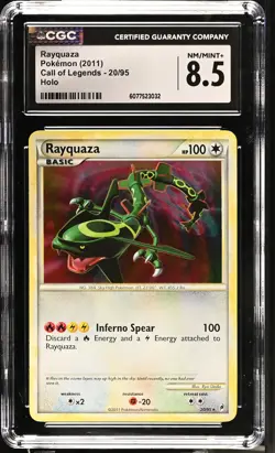 Rayquaza 20/95 Holo 2011 Call of Legends Pokemon Card - Image 1
