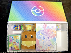 Prismatic Evolutions SPC w/Eevee Deck Box, Sleeves, Playmat (NO cards, NO packs) - Image 1