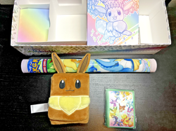Prismatic Evolutions SPC w/Eevee Deck Box, Sleeves, Playmat (NO cards, NO packs) - Image 2