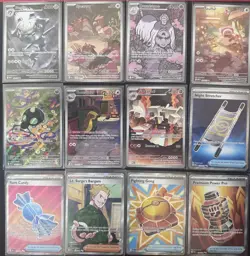 Pokemon Mega Evolution Illustration Rare/Ultra Rare Lot-12 Cards NM - Image 1